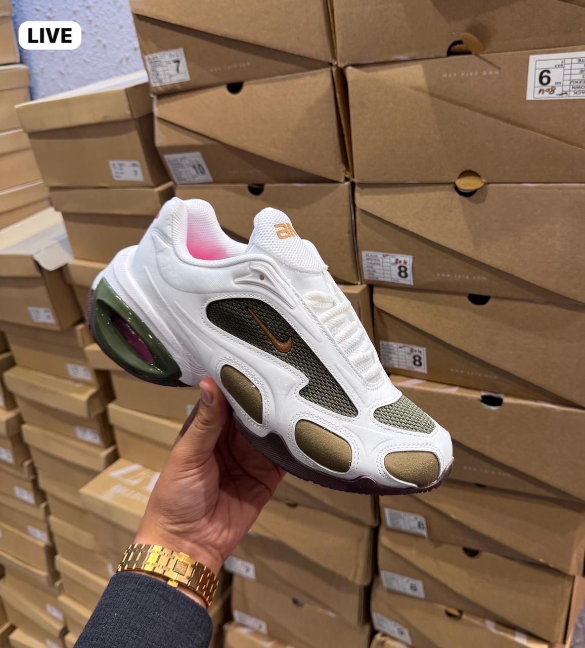 Fresh Style Shoes Rd Airmax Muse Green Sneakers – Fresh 2025 Street Style - First Copy Shoes ...
