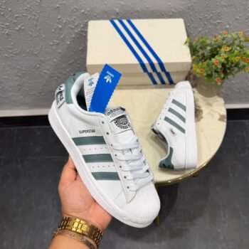 Superstar All Tags Green Sneakers – Bold Street Style Edition